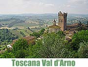 Die Toscana in den Valdarno Hügeln – viel Kultur, Shopping und Natur (Foto: Monika Küsert)